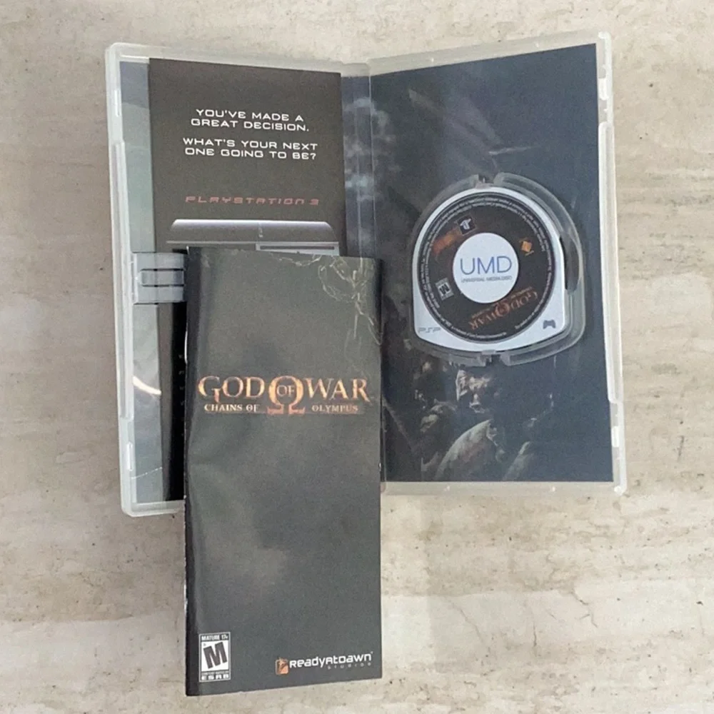 God Of War Chains Of Olympus PSP Game Sony PlayStation UMD CIB